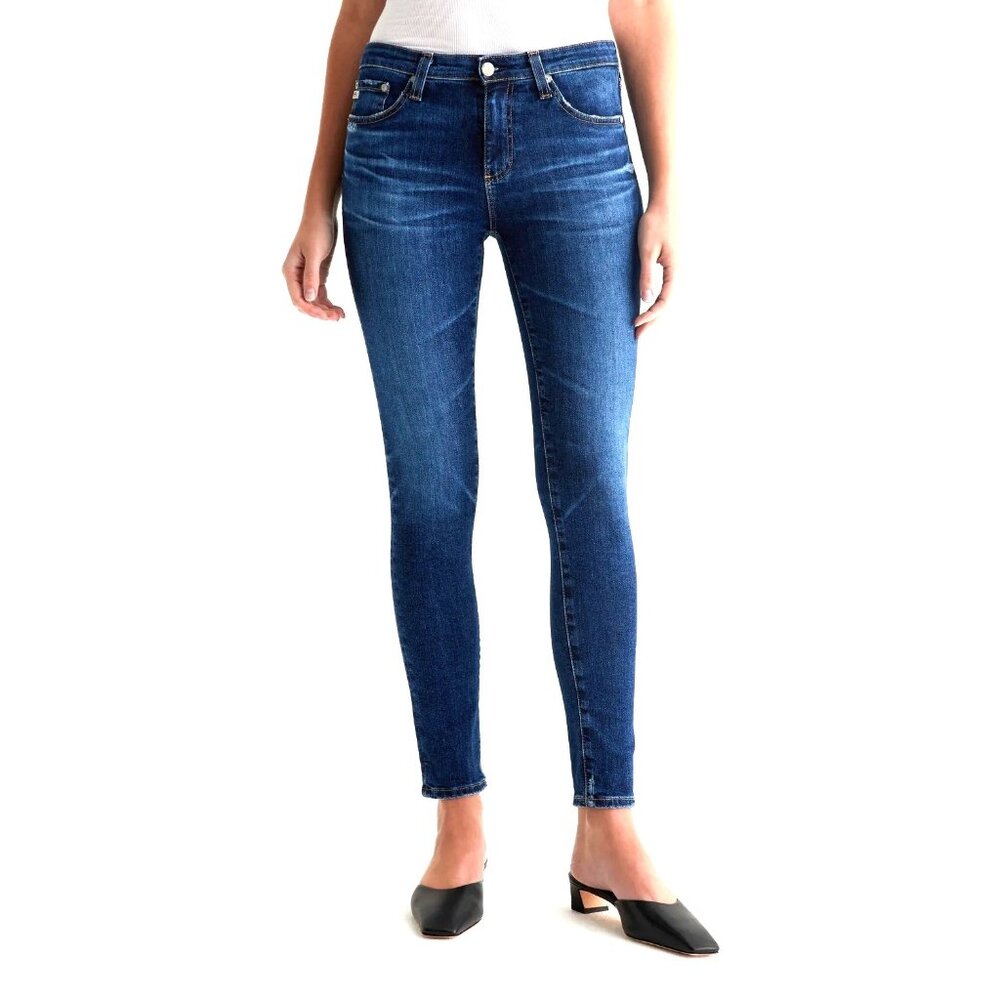 Size 28R AG Adriano Goldschmied The Legging Ankle Super Skinny Jeans Mid-Rise - Picture 2 of 16